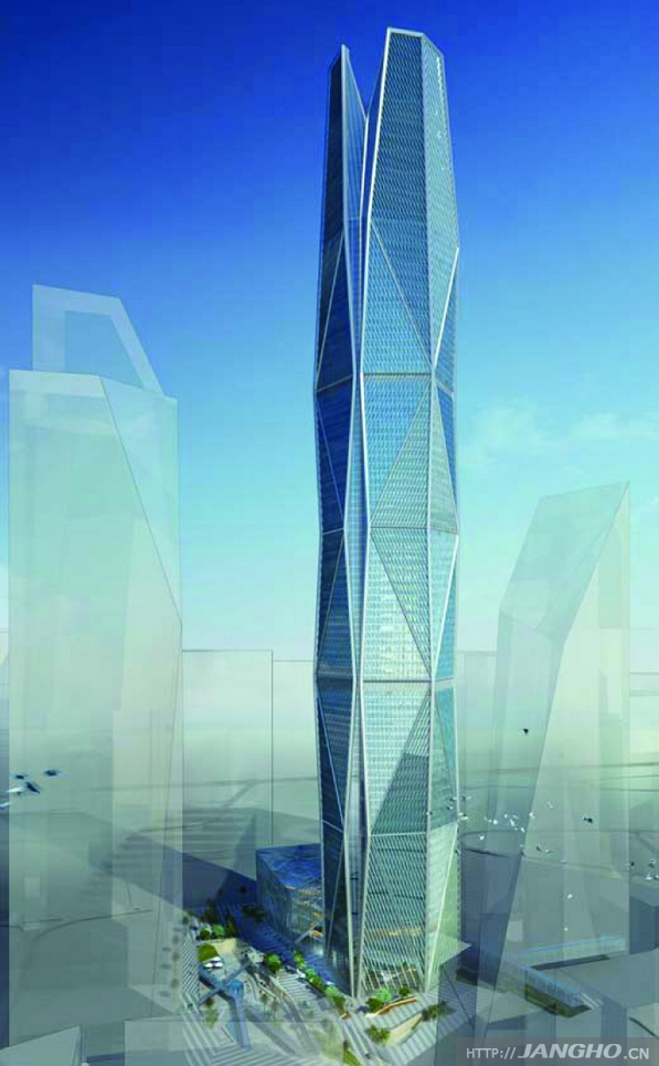 江河幕墙成功中标沙特第一高楼、阿卜杜拉国王金融区地标建筑CMA Tower