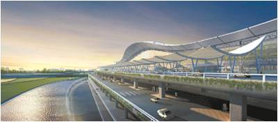 江河幕墙成功中标长沙黄花国际机场新航站楼幕墙工程